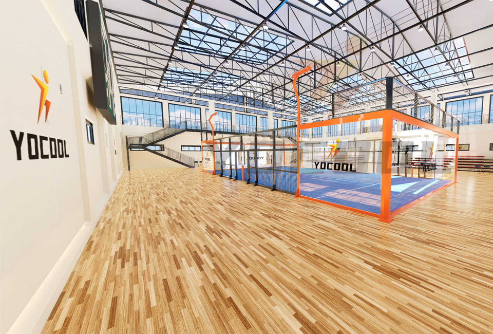 NO.2 Panoramic padel blue