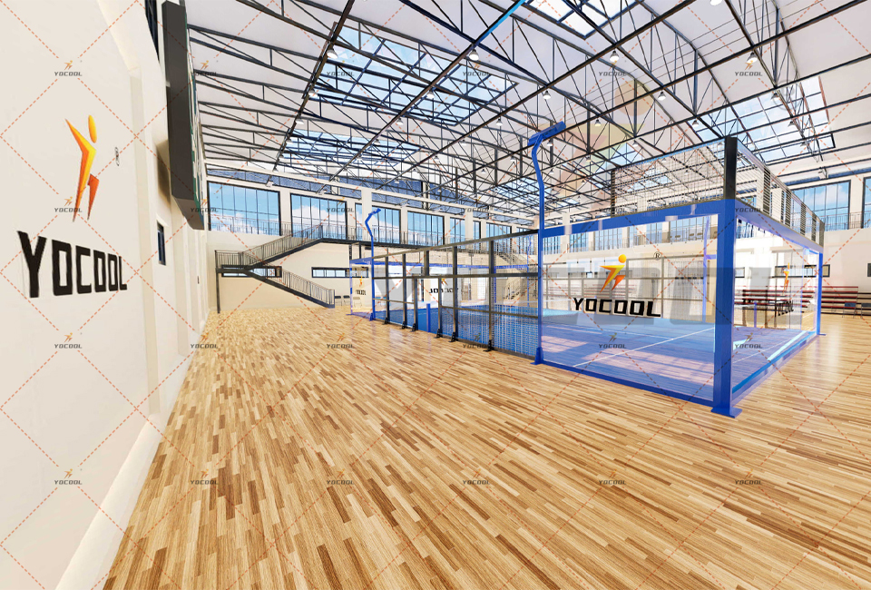 NO.2 Panoramic padel blue