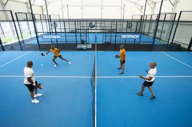 single padel court