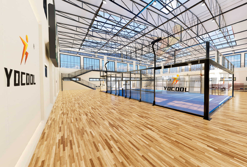 china cheap padel court