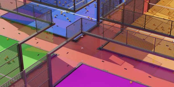 NO.2 Panoramic padel green